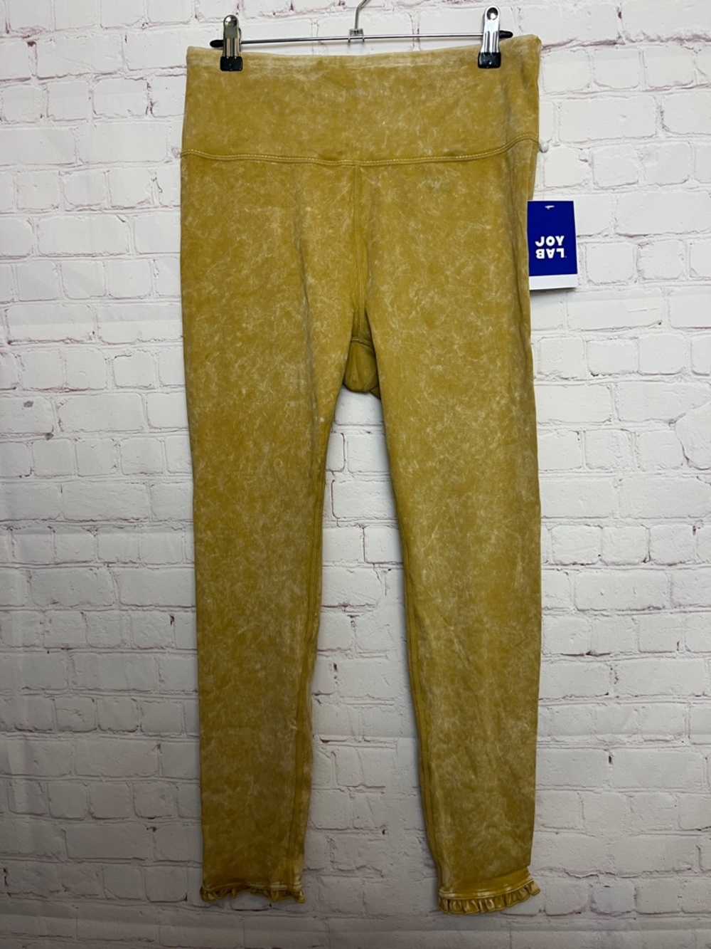 Joy Lab High Rise 7/8 Leggings with Mini Ruffle Hem